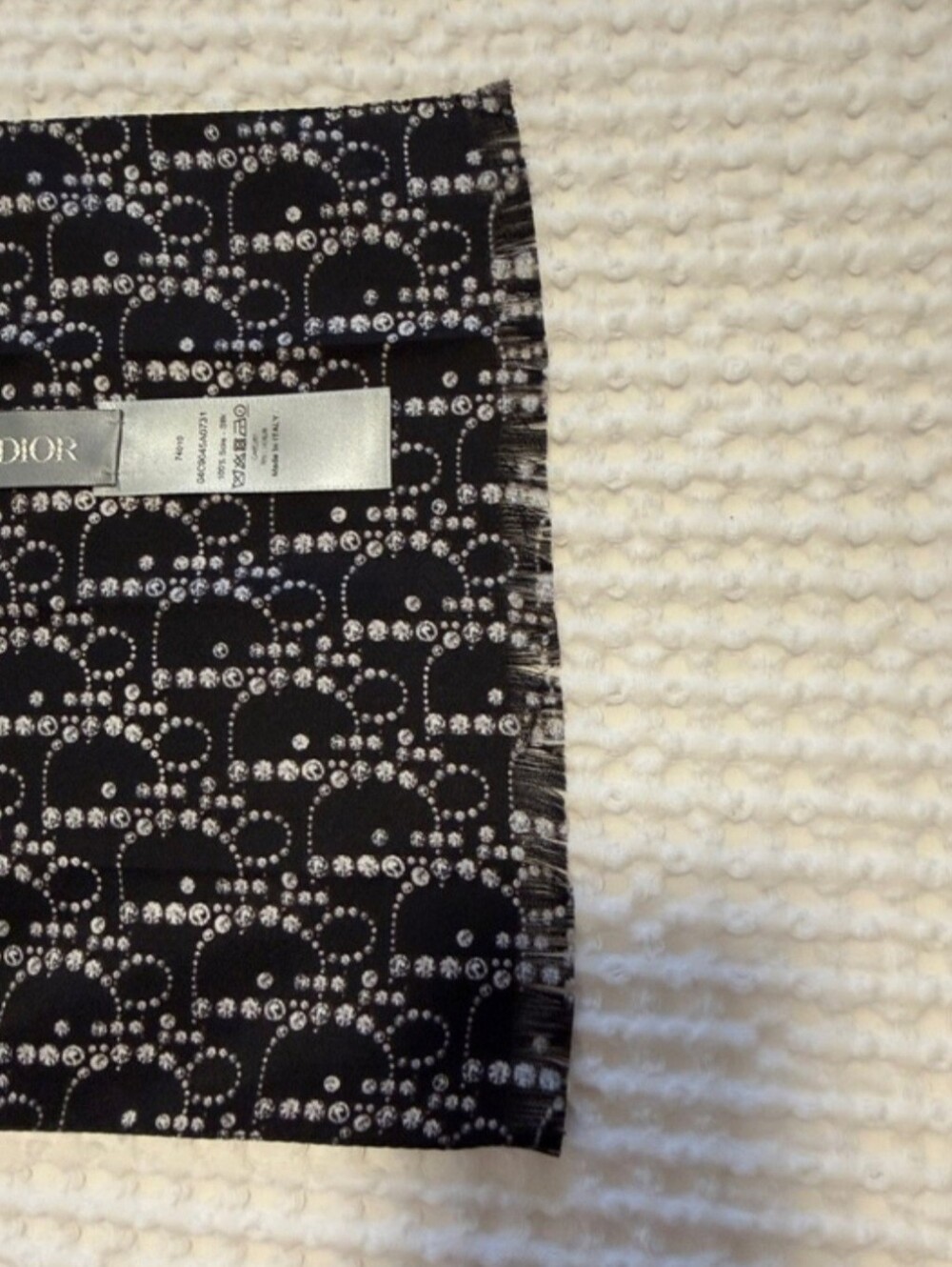 Dior Silk Scarf/Neckerchief with Bracelet - Picture 5 of 13